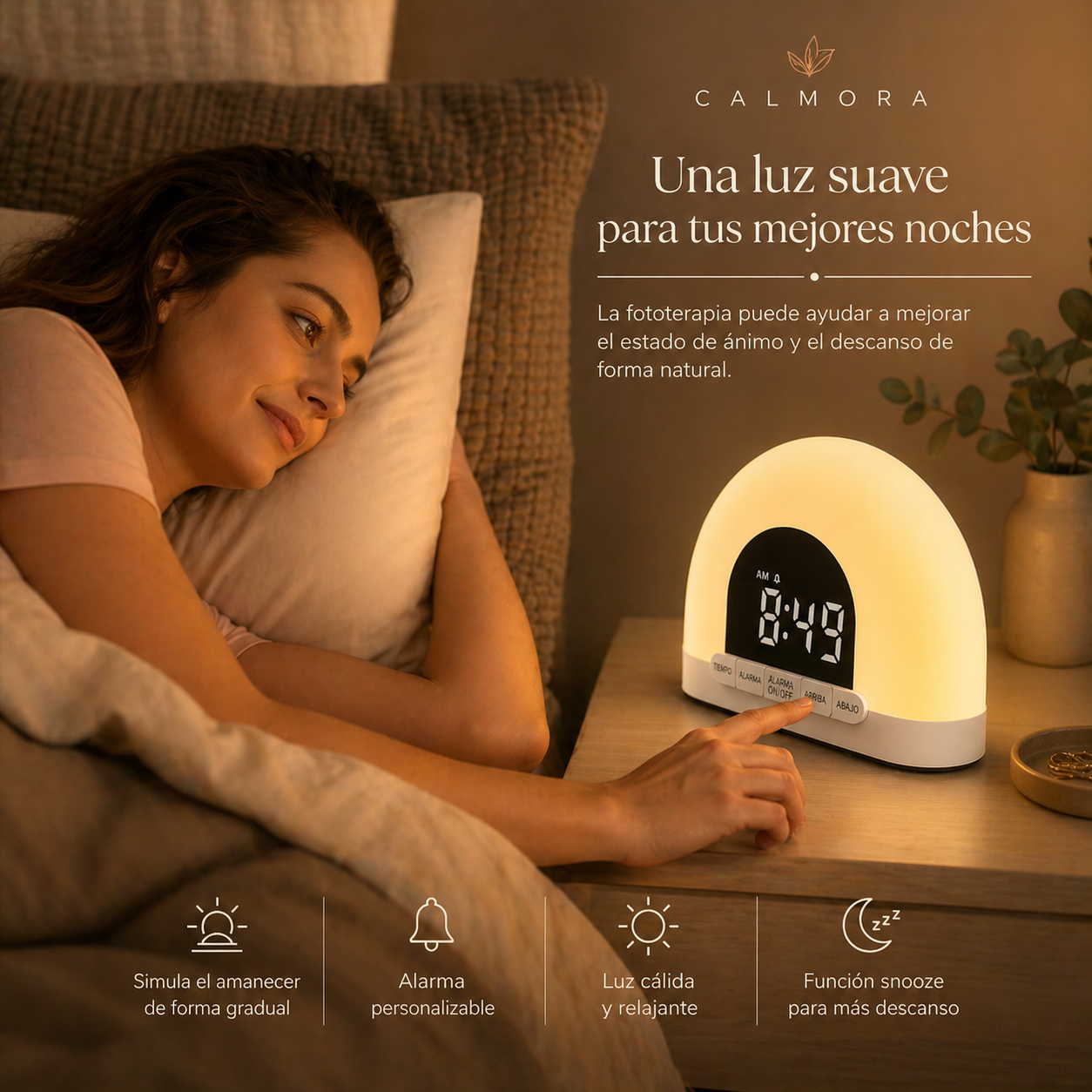 Luz de Amanecer Calmora