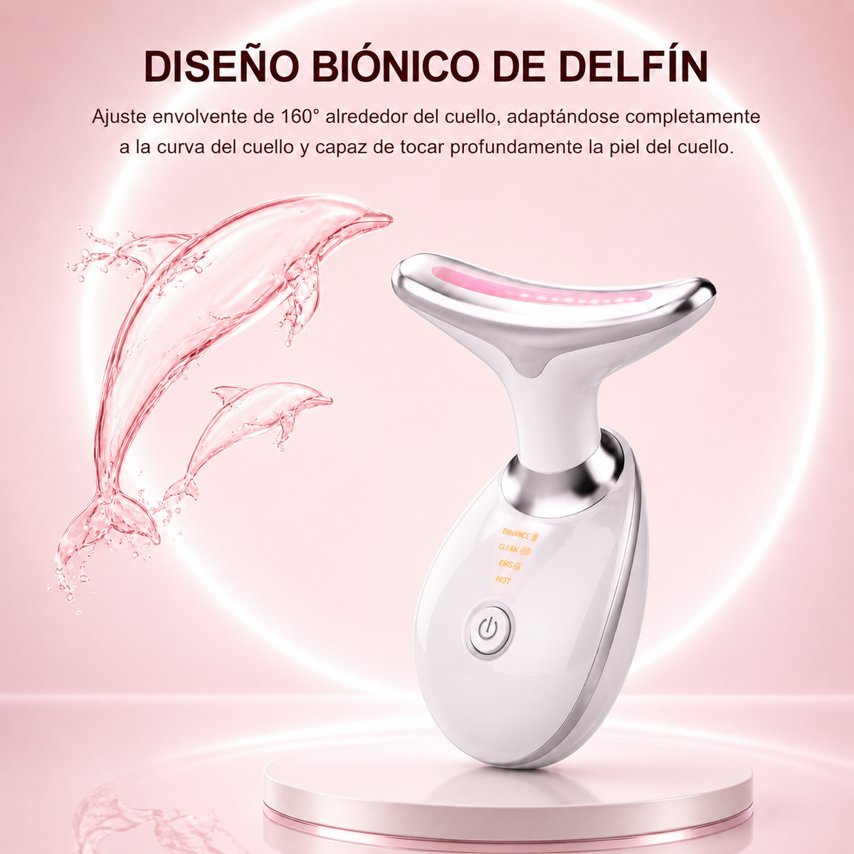 Calmora Lift — Dispositivo de Masaje Facial y Cuello