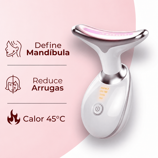 Calmora Lift™ — Dispositivo de Masaje Facial y Cuello