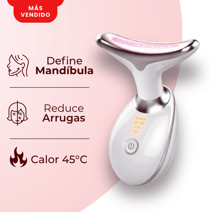 Calmora Lift — Dispositivo de Masaje Facial y Cuello