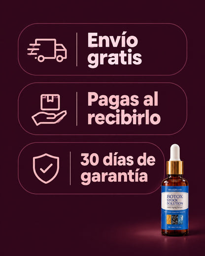 Envío gratis, pagas al recibirlo y 30 días de garantía
